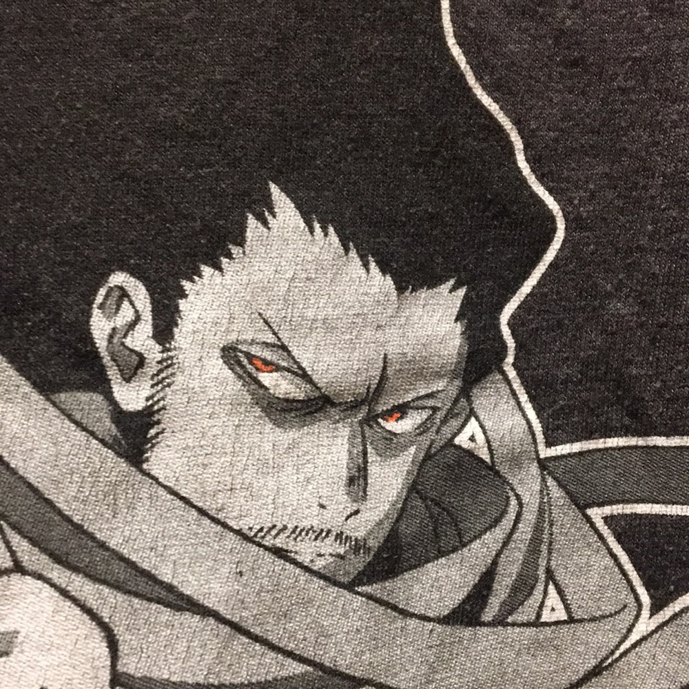 My Hero Academia Funmation Asian graphic crewneck T-Shirt Short Sleeves size XL
